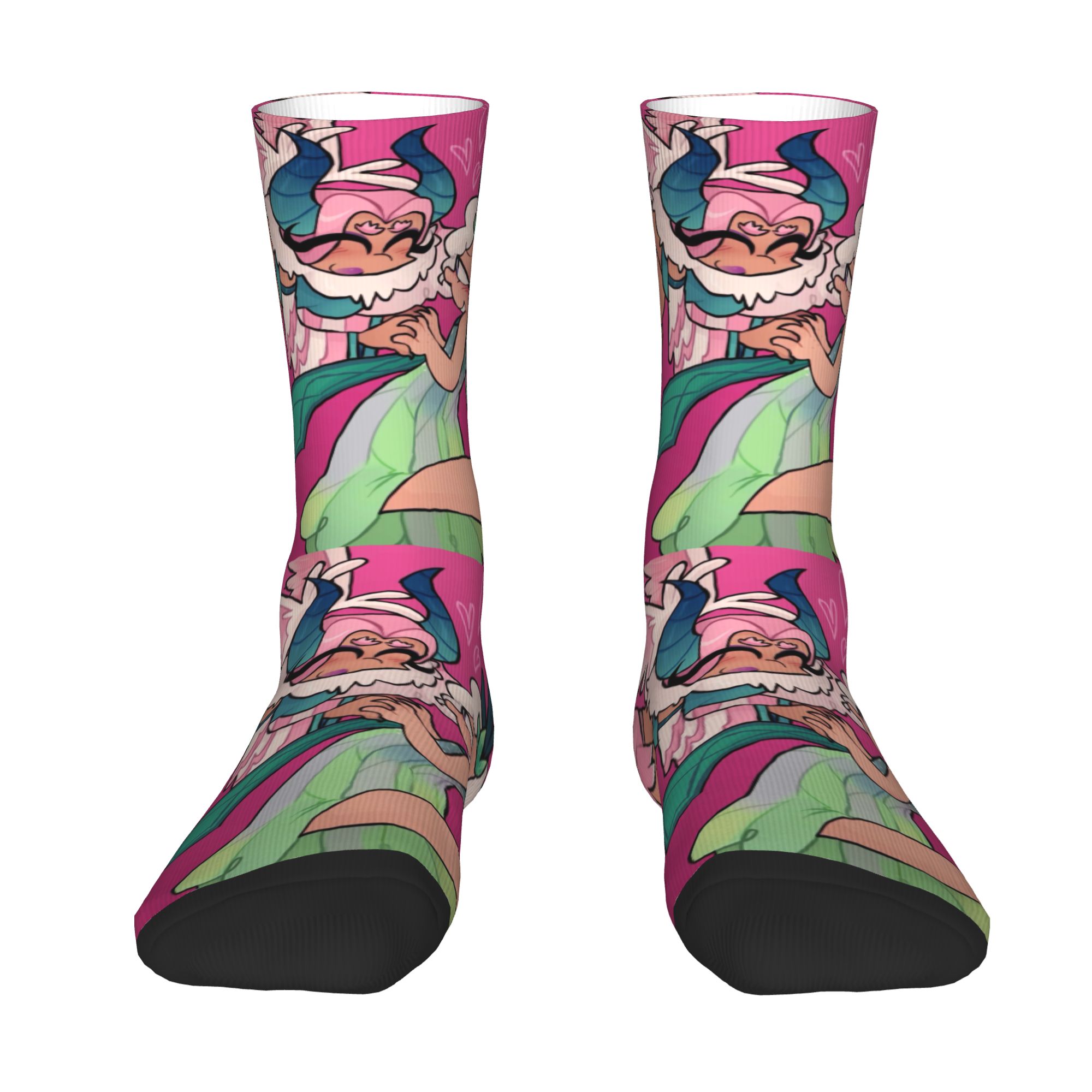 Dress Sock Men - Calcetines Personalizados con Diseño de Monstruos
