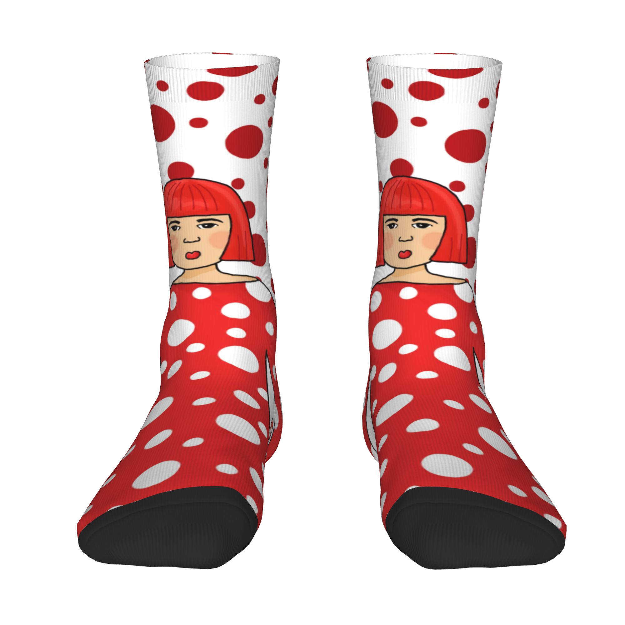 Dress Sock Men - Calcetines Personalizados de Yayoi Kusama para