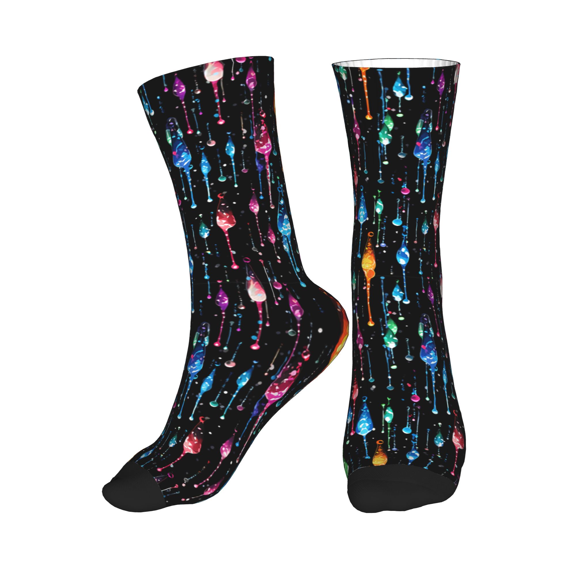 Dress Sock Men - Calcetines de vestir con estampado de