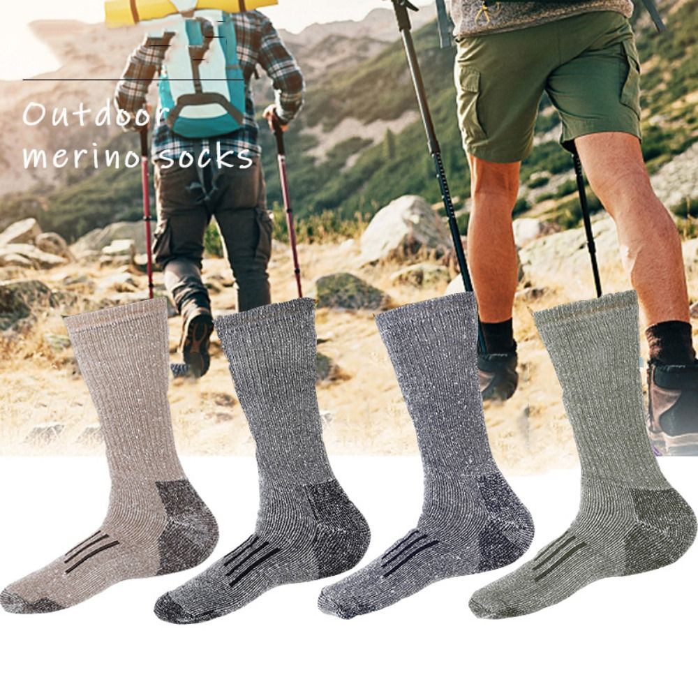 Calcetines de lana merino cómo - Wool Hiking Sock reseña y precio